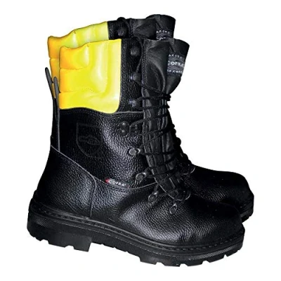 Image of Cofra cut protection boot Woodsman BIS forestry with saw protection, black, 25580 000 size 46