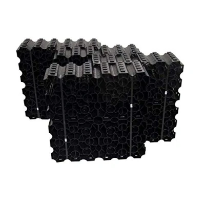 Image of Base Kit for Shed 10ft x 8ft Plastic Grid System Shed, Log Cabin, Summerhouse Garden w/Weed Fabric Membrane Gravel Grids