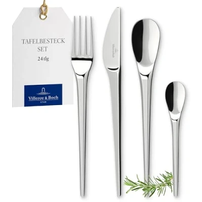 Image of Villeroy &amp; Boch New Moon 24 Piece Cutlery Set