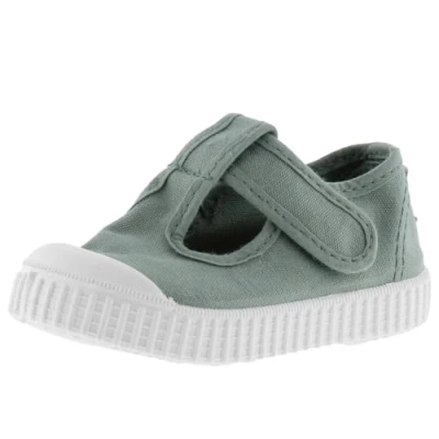 Image of victoria 1915 Drec Canvas &amp; Strap Reinforced Toe Jade 19
