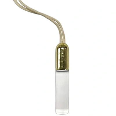 Image of Swish Light, Blind Pulls Cord Weight Clear Brass Effect Pendant