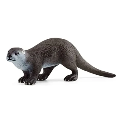 Image of SCHLEICH 14865 Otter Wild Life Toy Figurine for children aged 3 8 Years