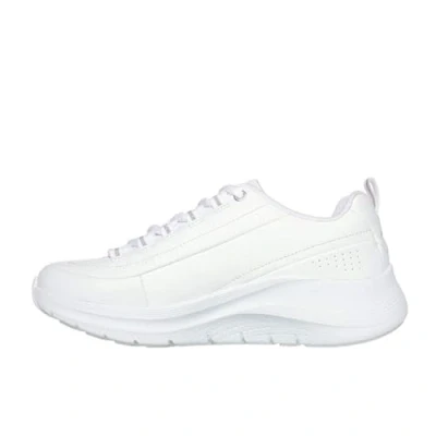 Image of Skechers Women&#039;s Arch FIT 2.0 Star Bound Sneaker, White, 6 UK