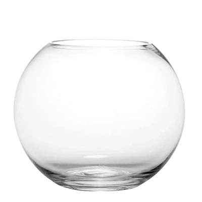 Image of Floralcraft® 15cm Clear Glass Fish Bowl Round Centerpiece Display Vase Terrarium, Sphere Bubble Ball Flower for Home Office Hotel Wedding Decoration, (Set of 6)