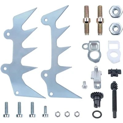 Image of Adefol Bumper Spike for Stihl MS660 MS460 MS440 066 046 044, Chainsaw Felling Dogs with Chain Tensioner and Studs + Nuts Screws Accessory Replacement Parts Kit 21 in 1