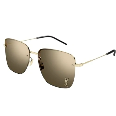 Image of Sunglasses Saint laurent Sl 312 m col. 006 Woman Square Gold