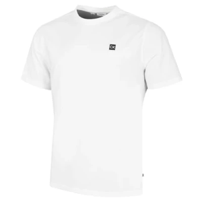Image of Calvin Klein Mens Campus T Shirt White S