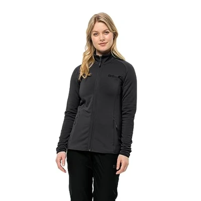 Image of Jack Wolfskin Women&#039;s Baiselberg Fz W Fleece Jacket, Black, S