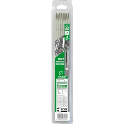 Image of GYS 8 082342 316 L Stainless Steel Electrodes, Diameter 3.2 mm