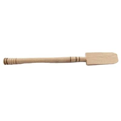 Image of Melody Jane Dolls House Baker&#039;s Pizza Paddle Board Miniature Wooden Kitchen Accessory 1:12