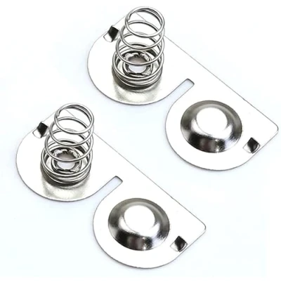 Image of JMXLDS 2PCS Replacement Battery Terminals Spring Contacts for Game Boy Color GBC Housing Holder Conductive Sheet