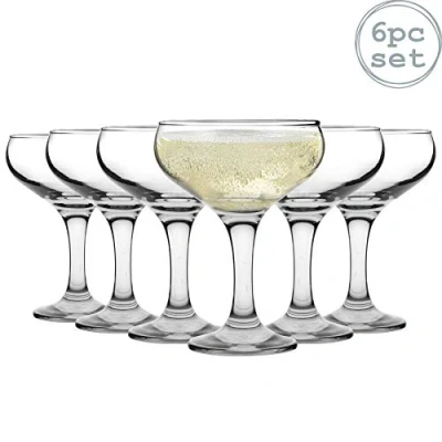 Image of 6x 235ml Champagne Saucers By Rink Drink