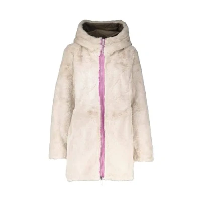 Image of Rino &amp; Pelle Javin.7002412 Reversible Faux Fur Parka with Hood Size 40/44 Col. Hunter and Birch/Army green, 8
