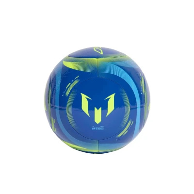 Image of adidas Unisex MESSI CLUB BALL, Silver Metallic/Lucid Red/Black, 5