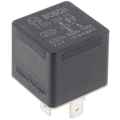 Image of 0118159, 0867515, 1403871, 1519523 Relay, main current BOSCH 0 986 332 405 5 pin connector
