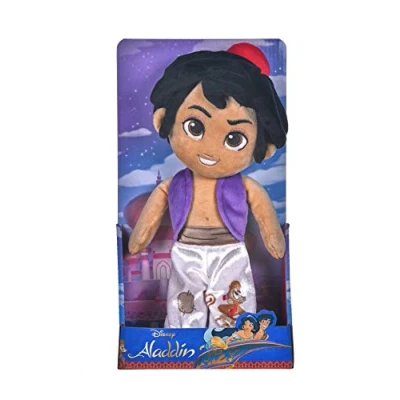Image of Posh Paws 37280 Disney Aladdin Soft Doll in Gift Box 25cm, Multi