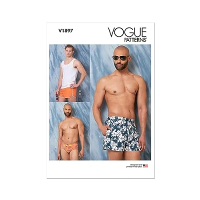 Image of Vogue Patterns V1897XM Men/BOY Sportswear XM (S M L)