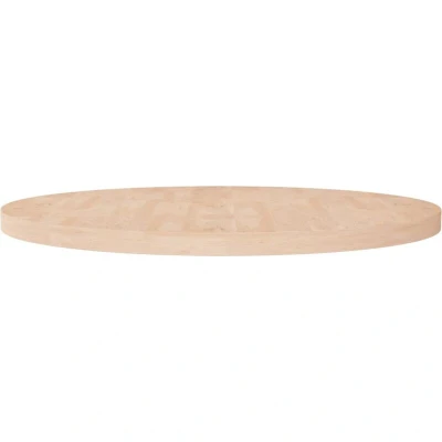 Image of vidaXL Round Table Top Ø90x4 cm Untreated Solid Wood Oak