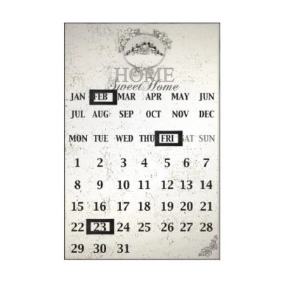 Image of Premier Housewares Home Sweet Magnetic Calendar