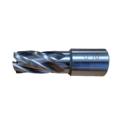 Image of 16mm Broaching Cutter for Magnetic Drill Universal Fitting Mag Drilling Bit Annular 12 32mm Diameter x 25 mm Length HSS Rotabroach Type Broach Hole Steel