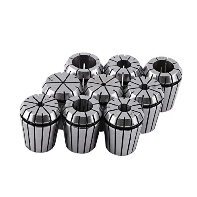 Image of 9pcs ER32 High Precision Collet Set for CNC Engraving Machine and Milling Lathe Tool 2 20mm