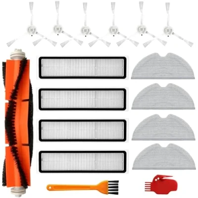 Image of Accessories Kit Replacement for Dreame D9 Max Pro L10 Vacuum Cleaner 1 Main Brush 6 Side 4 Filters Mop Cloth