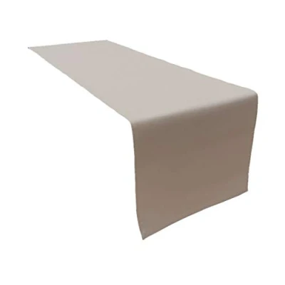 Image of Lemos Home Cotton Table Runner 45 x 150 mm, Gray, 45x150 cm