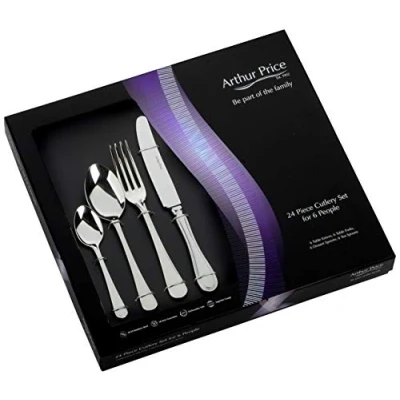 Image of Arthur Price Classic Britannia 24 Piece Cutlery Gift Box Set