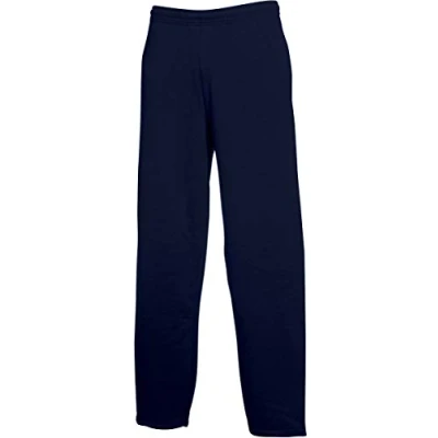 Image of Fruit of the Loom Men&#039;s Pants Open Hem Jog blue XX Large