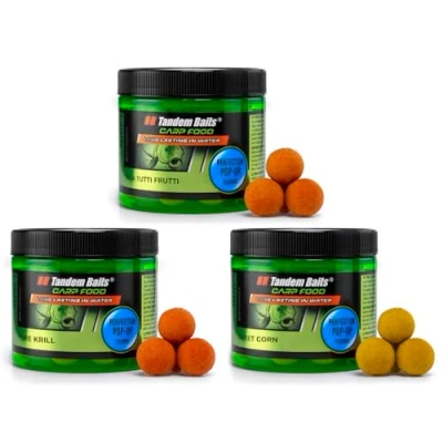 Image of Tandem Baits 3x Carp Food Perfection Pop Up Flavour Mix No. 2 Ups Fishing Without Effort Bait for Big Fish Accessories Professionals &amp; Hobby Anglers 16 mm 70 g