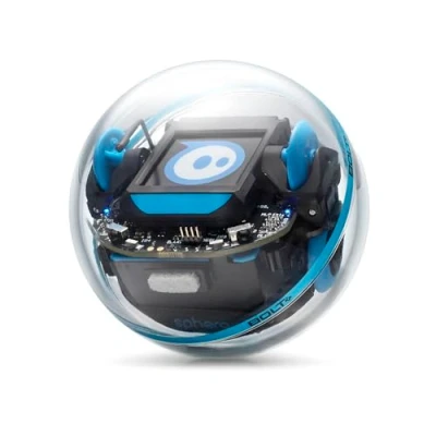 Image of Sphero BOLT+: Coding Robot Ball Beginner to Advanced Programming Ages 8+ 3 Ways Code: Draw, Blocks, JavaScript Animated LCD Screen Durable &amp; Waterproof STEM Toy for Kids Teens