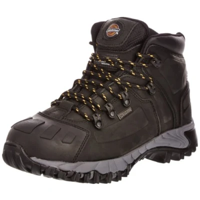 Image of Dickies FD23310 Unisex Adult Medway S3 Safety Boot, Black, Size 8 Uk, 42 EU, En Certified