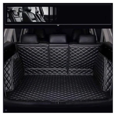 Image of MNBHJGR Car Full Coverage Boot Liner for Mazda CX 60 CX60 2022 2023 2024, Auto Waterproof Anti Scratch Slip Trunk Pad Cargo Protector Liners,A Black