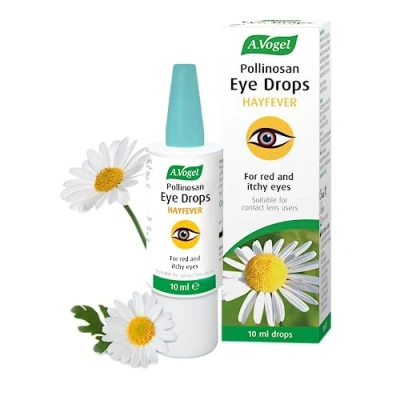 Image of A.Vogel Pollinosan Hayfever Eye Drops for Quick Relief of Red and Itchy Eyes with Chamomile Soothing Hyaluronic Acid 300 10ml