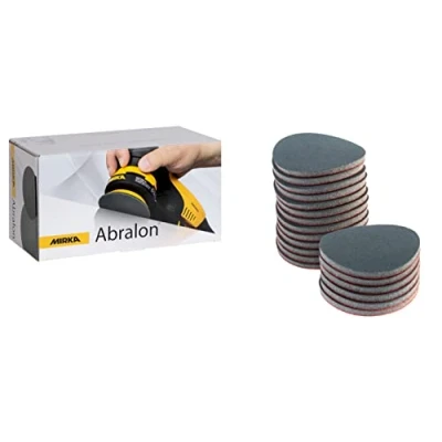 Image of Mirka Abralon sanding Discs / polishing Ø 77mm Grip 500 grit 20/pack for and lacquer, wood, plastics