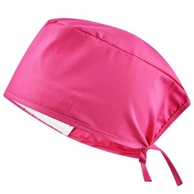 Image of B well Scrub Hat Cap Nurse Surgical Adelina Accessory for Nurses, Medical Personnel (Owls, 50% Cotton, Polyester)