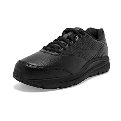 Image of Brooks Women&#039;s Addiction Walker 2 Track Shoe, Black, 4 UK