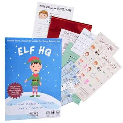 Image of Escape Room game For Children Real Life Puzzle Mystery Christmas Stocking Filler The Perfect Present/Gift Ages 6 9