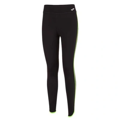 Image of Joma Women&#039;s Combi Tights Long, Black/neon Green, XXL