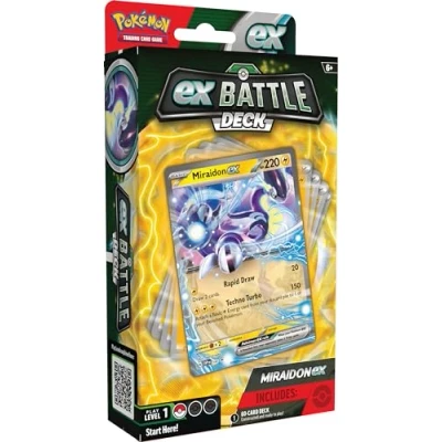 Image of Pokémon TCG: Miraidon ex Battle Deck (Ready to Play 60 Card Deck)