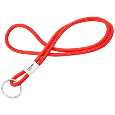Image of Copenhagen Design PANTONE key Chain L, long hanger, nylon, red, 2035 C