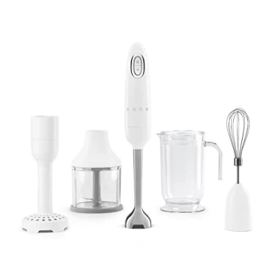 Image of SMEG HBF22WHEU Hand Blender, Plastic, White