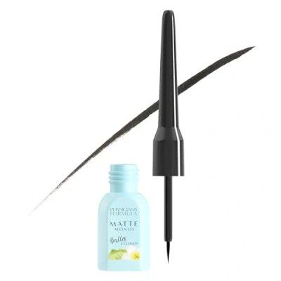 Image of Physicians Formula, Murumuru Butter Matte Monoi Eyeliner, Waterproof Long Lasting with Tahitian Butter, Cupuaçu and Tucuma Black
