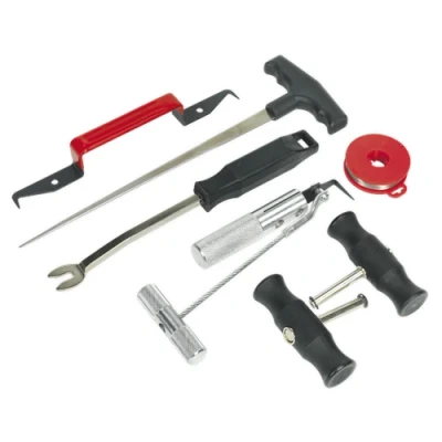 Image of Sealey Windscreen Removal Tool Kit 7pc