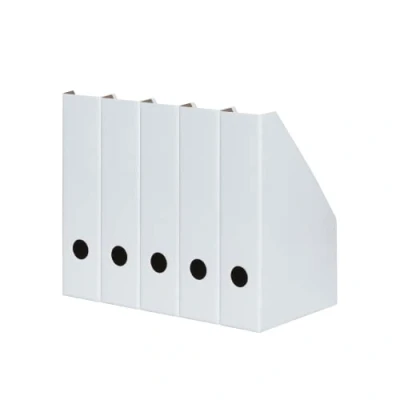 Image of Landre Magazine File, Cardboard, 7cm, White