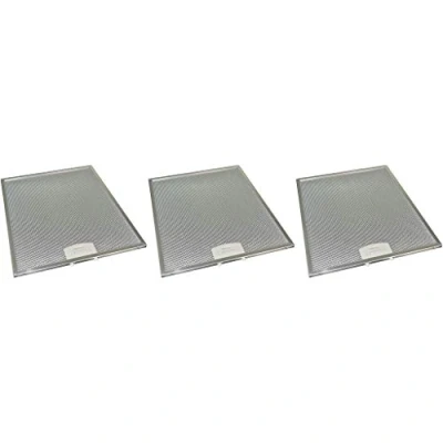 Image of Ufixt 3 x Cooker Hood Metal Mesh Grease Filter for Kitchen Extractor Fan Vent 284mm 352mm