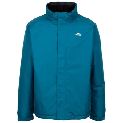 Image of Trespass Mens Padded Jacket With Concealed Hood and Pockets Farmcott