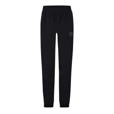 Image of Umbro Mens Closed Hem Woven Tracksuit Bottoms Black M