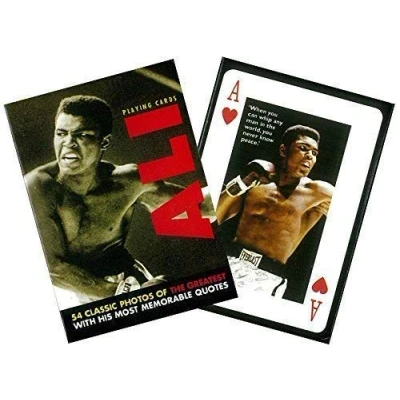 Image of signs unique Muhammad Ali 52 Playing Cards + jokers (gib)