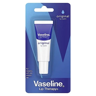 Image of Vaseline Womens LipTherapy Original LipBalm For Instant softness and smoothness,10g,3pk NA Silk One Size